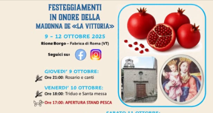 FESTEGGIAMENTI IN ONORE DELLA MADONNA DE «LA VITTORIA»