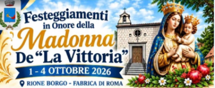FESTEGGIAMENTI IN ONORE DELLA MADONNA DE «LA VITTORIA»