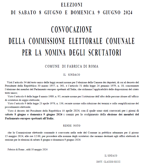 Commissione elettorale