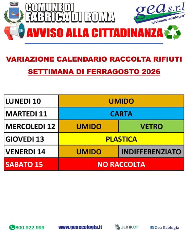 variazioni raccolta