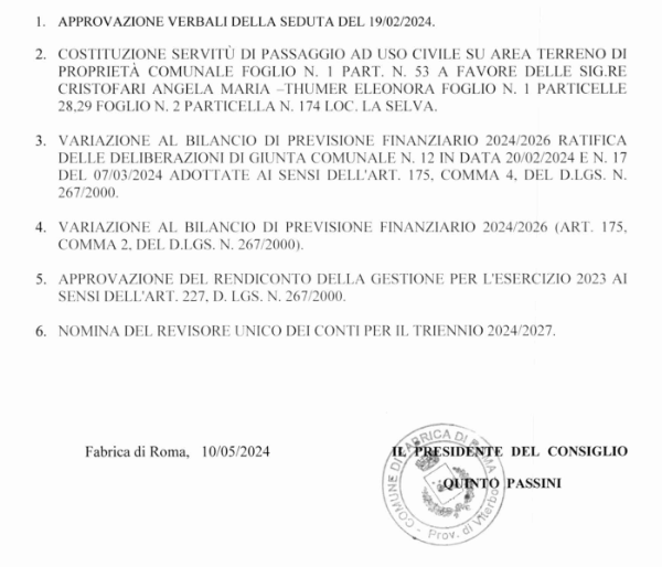 consiglio