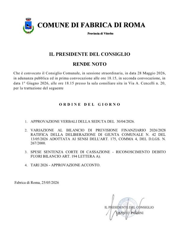 consiglio