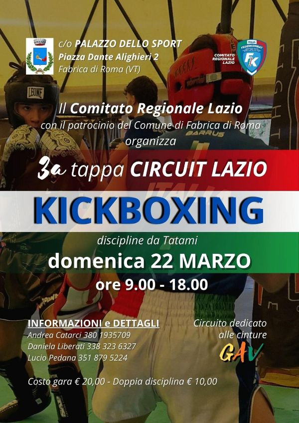 KICK BOXING 22 MARZO